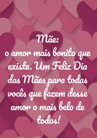 Feliz Dia das Mães!!