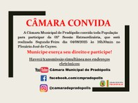 05ª Sessão Extraordinária.