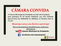 10ª Sessão Ordinária.