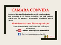 13ª Sessão Ordinária.