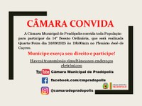 14ª Sessão Ordinária.