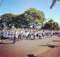 1ª Caminhada de Conscientização do Autismo.