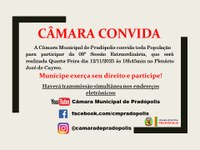 8ª Sessão Extraordinária.