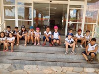 Alunos visitam a Câmara Municipal.