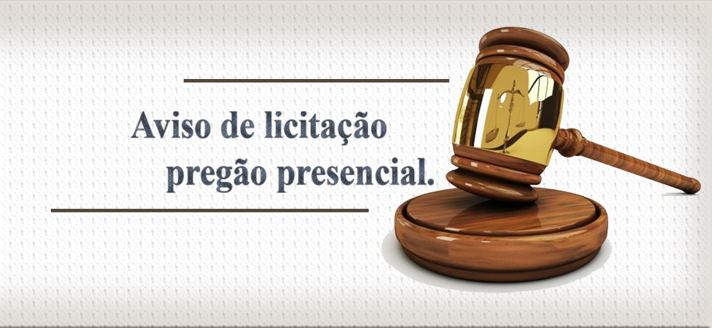 AVISO DE LICITAÇÃO - PREGÃO PRESENCIAL Nº 001/2021.