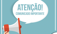 COMUNICADO IMPORTANTE - SUSPENSÃO DAS ATIVIDADES!!
