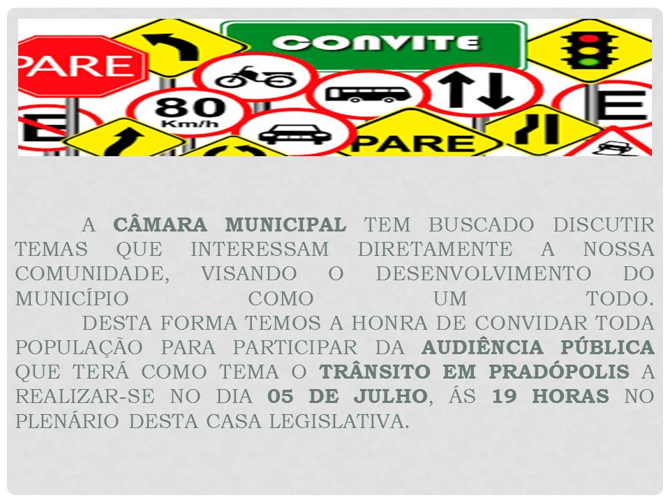 Convite a População!!