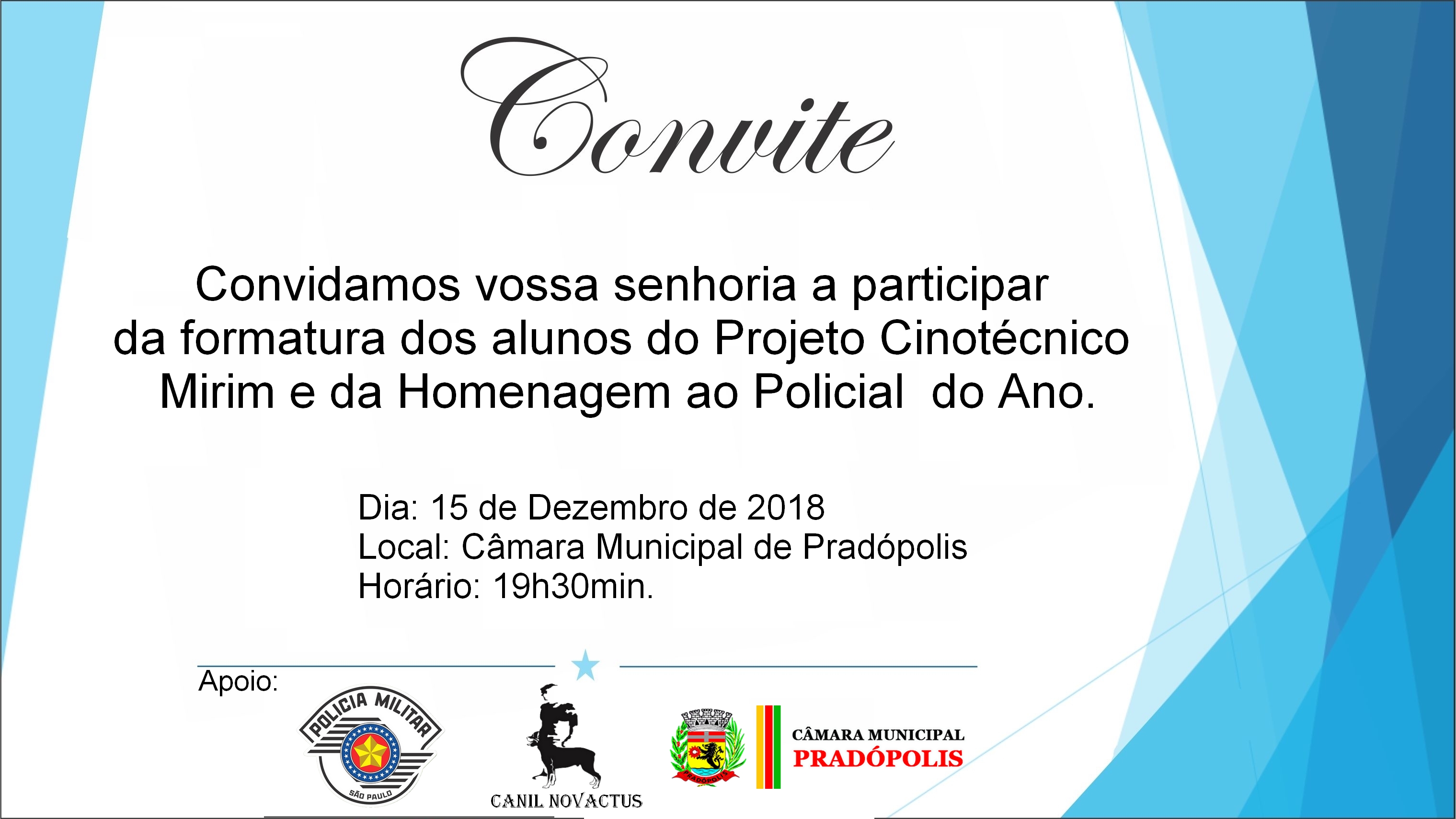 Convite à População