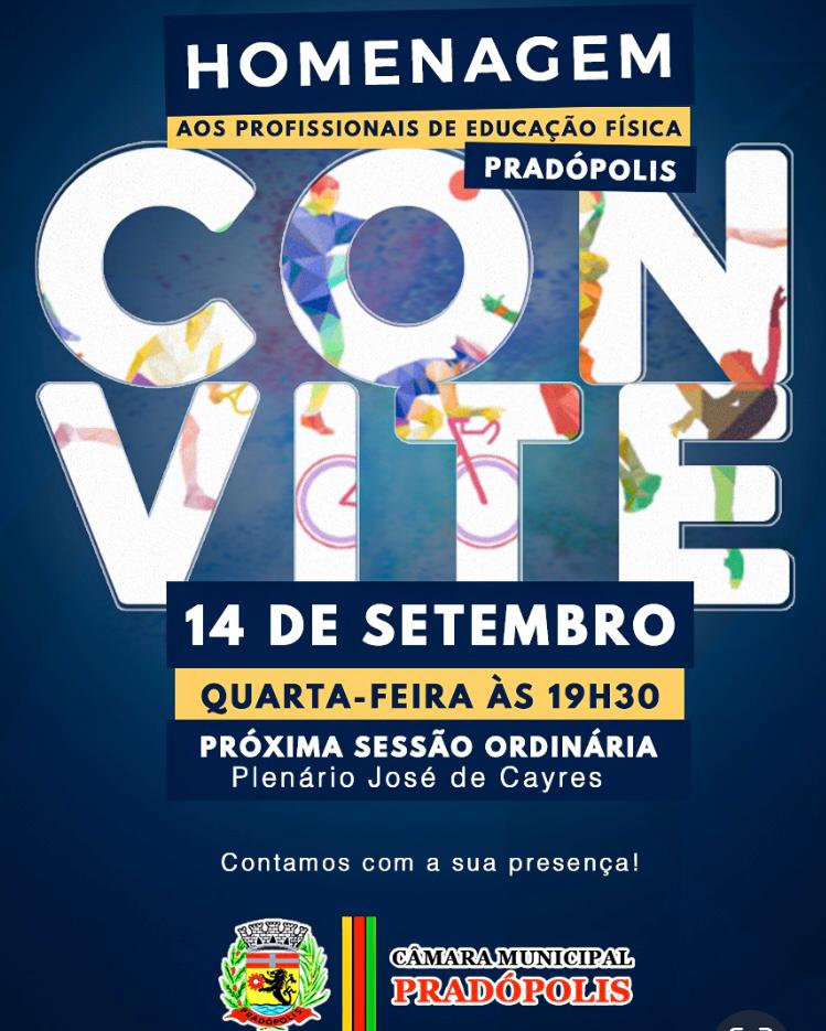 Convite à População.