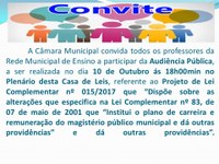 Convite aos Professores!!