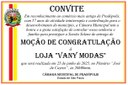Convite - Moção de Congratulação.