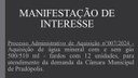 Manifestação de Interesse.