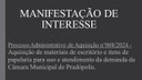 Manifestação de Interesse.