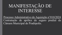 Manifestação de Interesse.