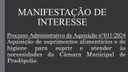 Manifestação de Interesse.