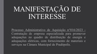 Manifestação de Interesse.