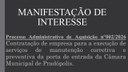 Manifestação de Interesse nº 002/2026.