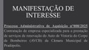 Manifestação de Interesse nº 008/2025. 