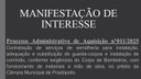 Manifestação de Interesse nº 011/2025.