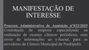 Manifestação de Interesse nº 023/2025.