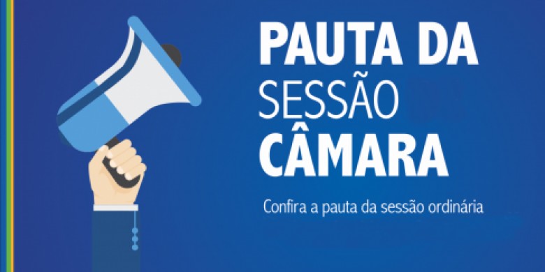 Pauta 03ª Sessão Ordinária.