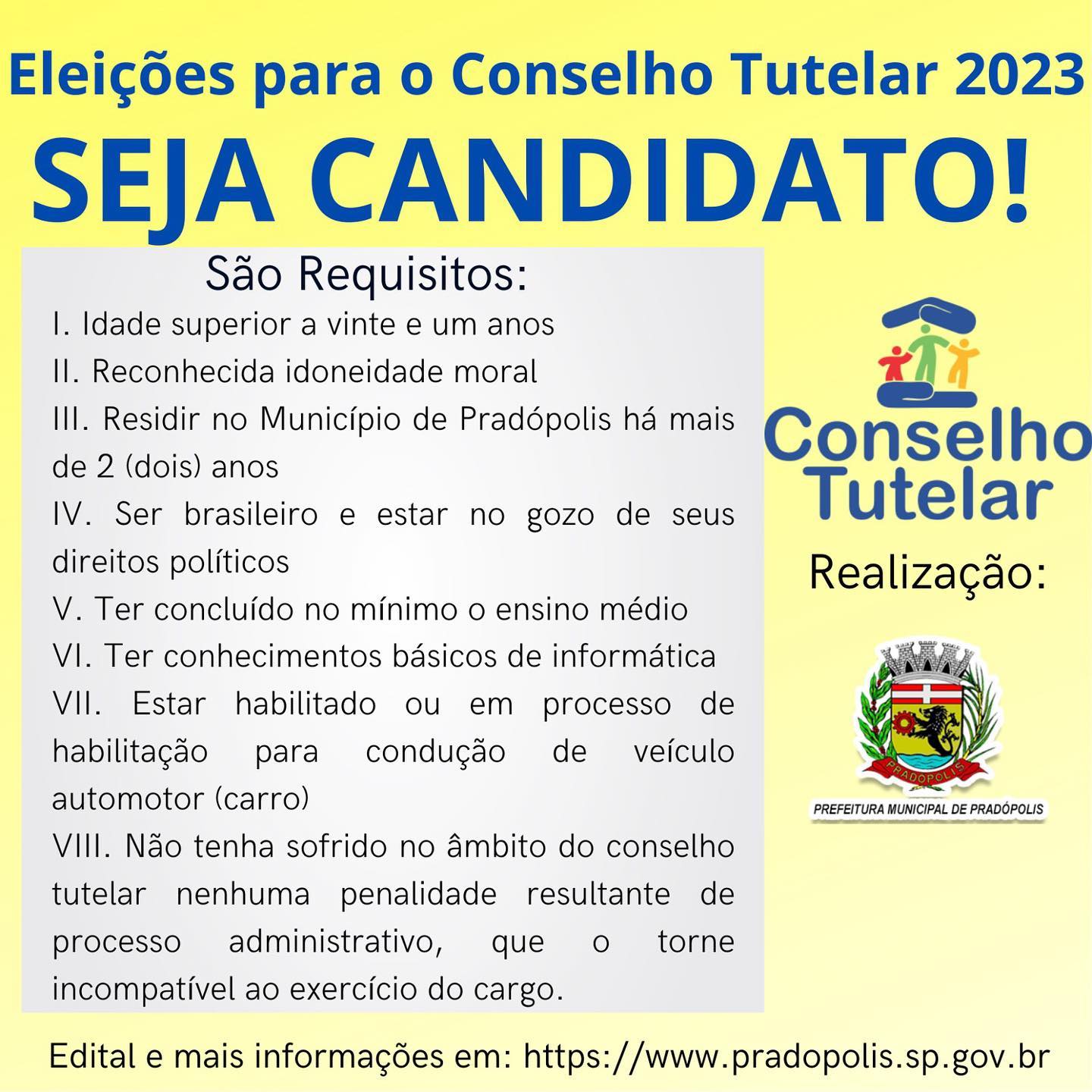 Processo Eleitoral dos Conselheiros Tutelares.