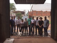 Vereadores visitam Distrito Industrial da cidade.